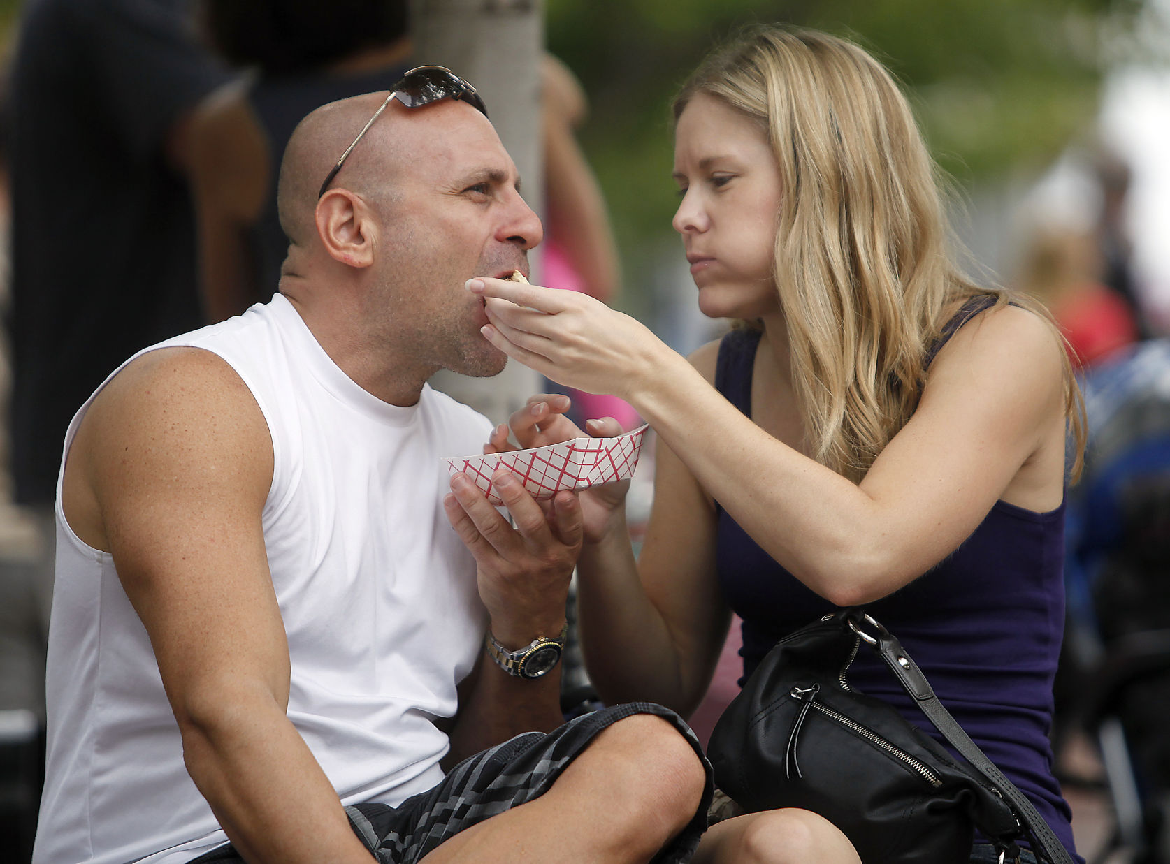 Taste of Madison couple